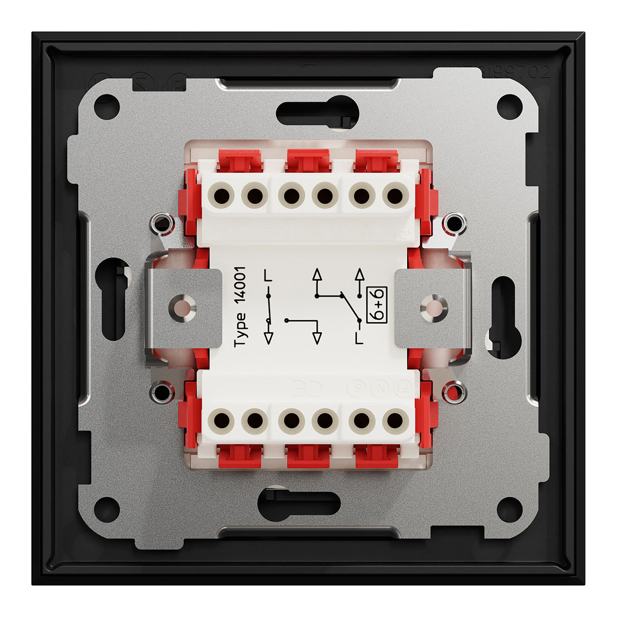 Strömbrytare Elko Plus OceanPlastic Dubbeltrapp