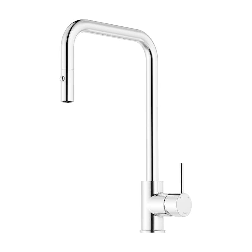 Köksblandare Mora INXX II Pullout med Utdragbar Pip Krom, utan diskmaskinsanslutning