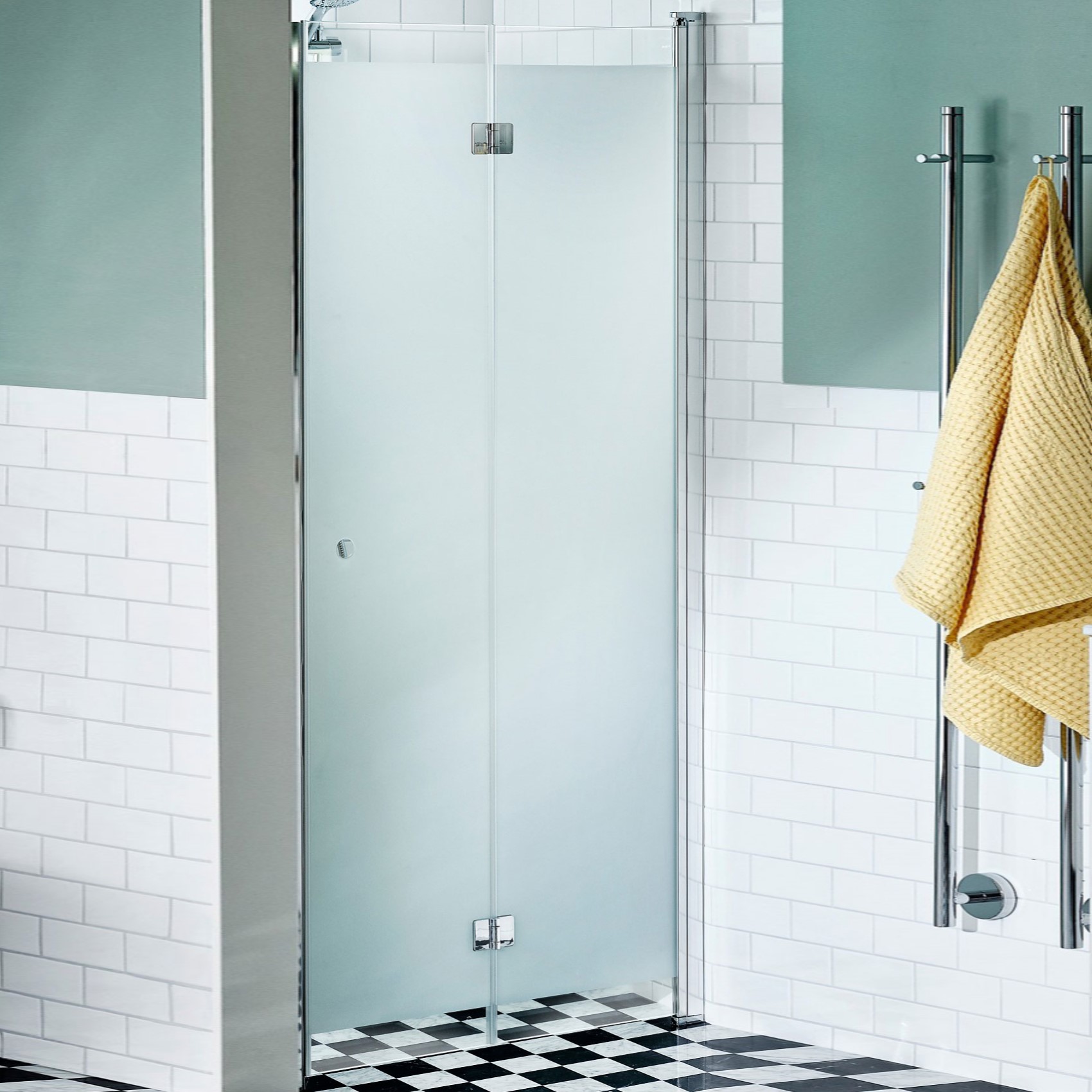 Vikdörr Alterna Lusso Frostat Bredd: 774 mm