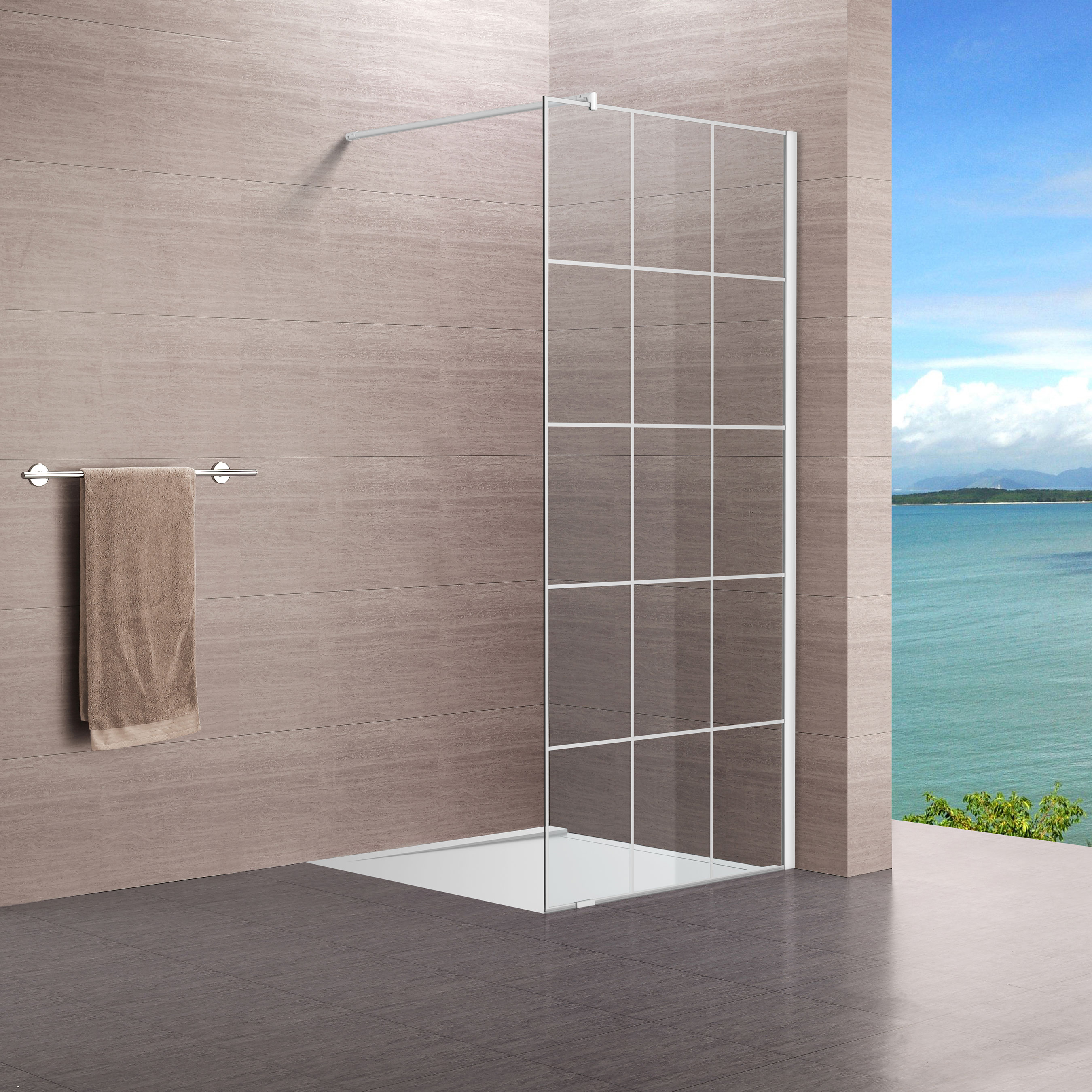 Duschvägg Alterna Lusso