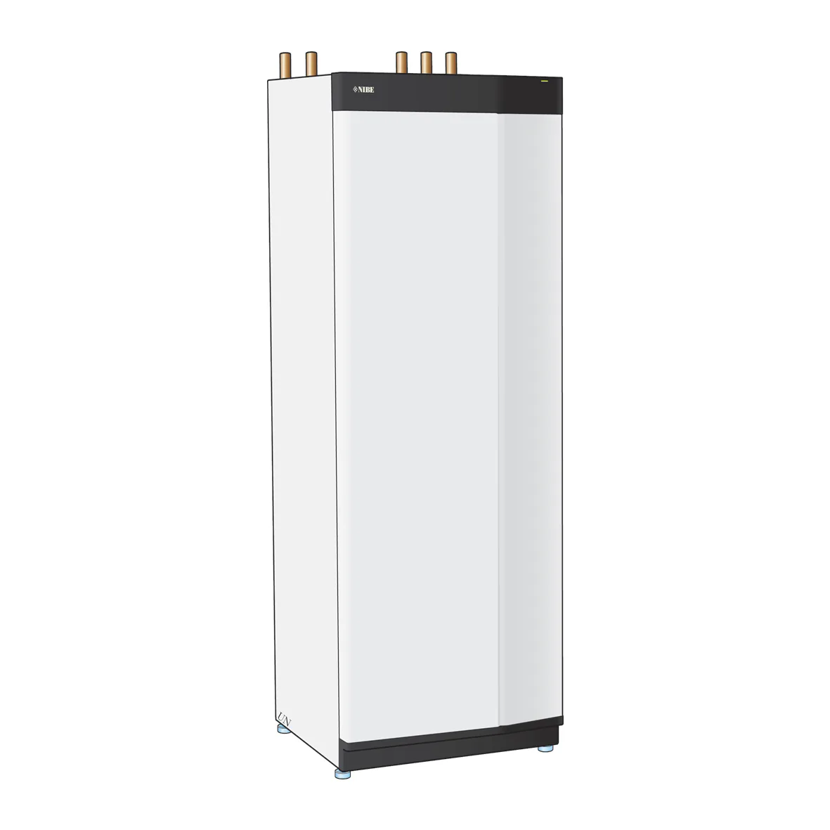 Bergvärmepump Nibe S1155-25 Vätska/Vatten 6-25KW Utan Varmvattenberedare