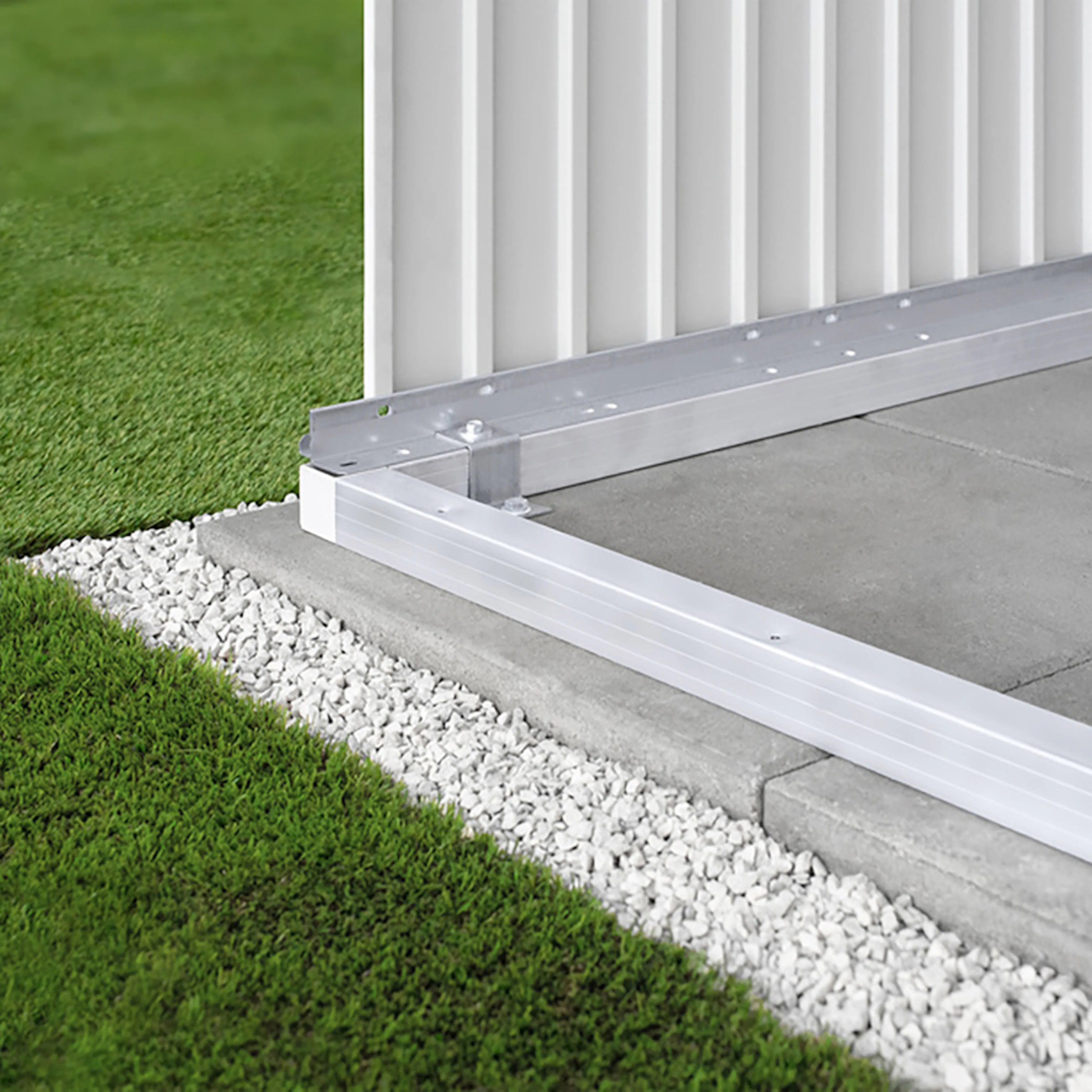 Bottenram Biohort Europa 7 Golvram i Aluminium