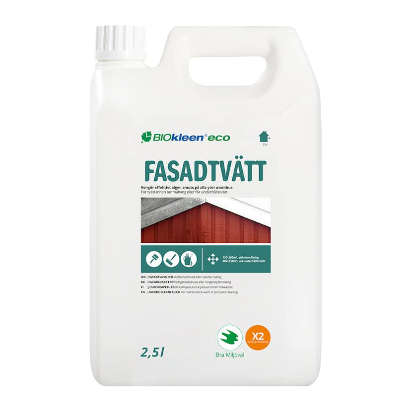 Fasadtvätt Biokleen ECO Volym: 2,5L