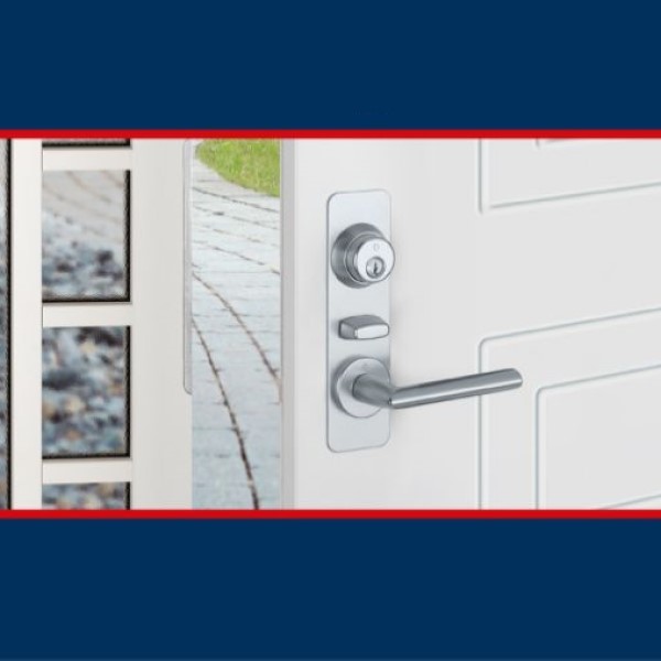 Ytterdörrsset HOPPE Stockholm 60-78 mm