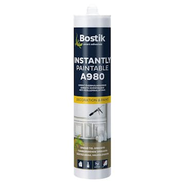 Fogmassa Bostik Acryl Deco Express Vit A980 Instantly Paintable 300 ml