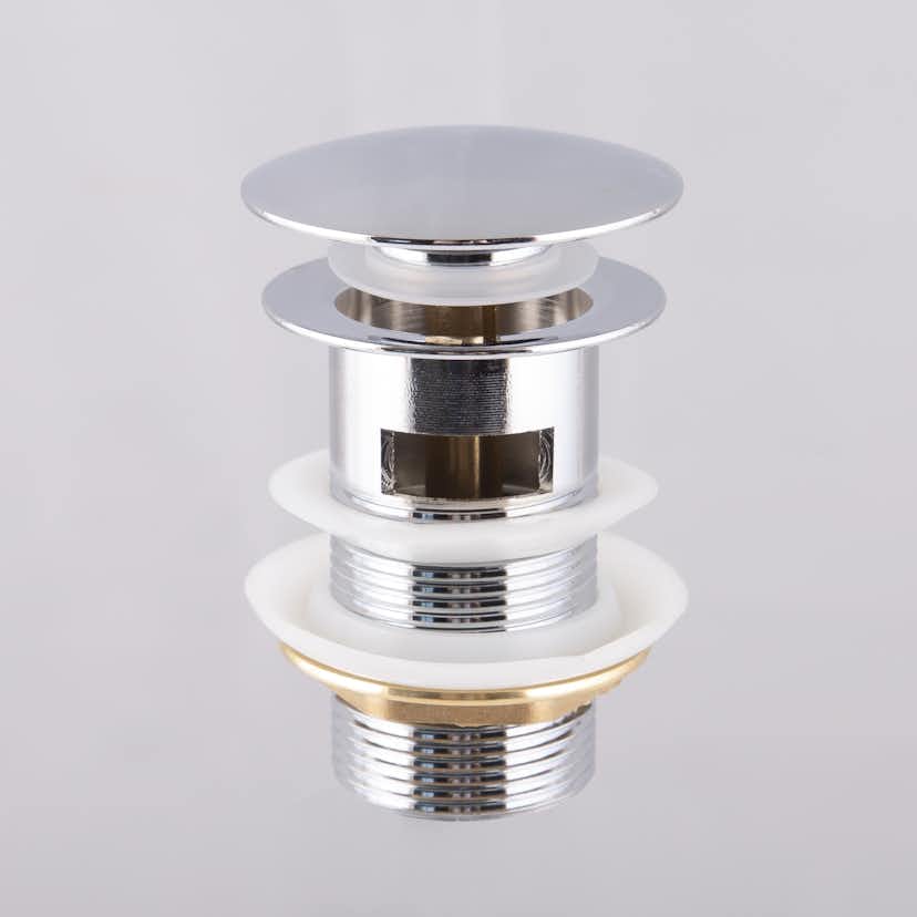 Bottenventil Bathlife Bräddavlopp Krom