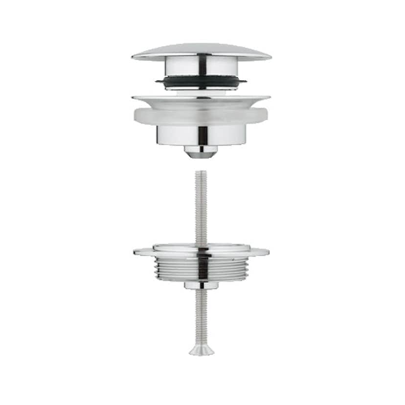 Bottenventil Grohe 65807 med Pop-up Krom