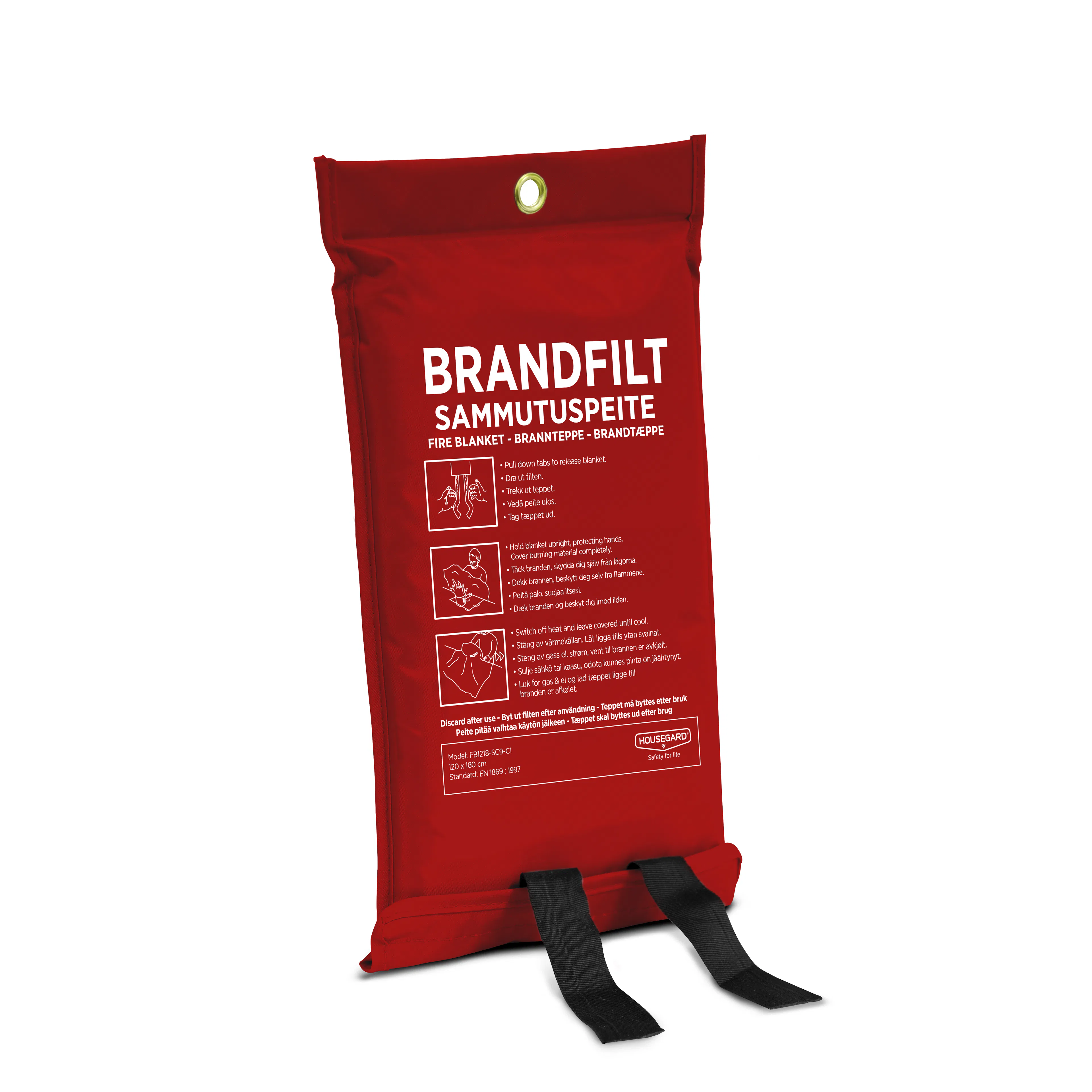 Brandfilt Housegard 120x180 cm