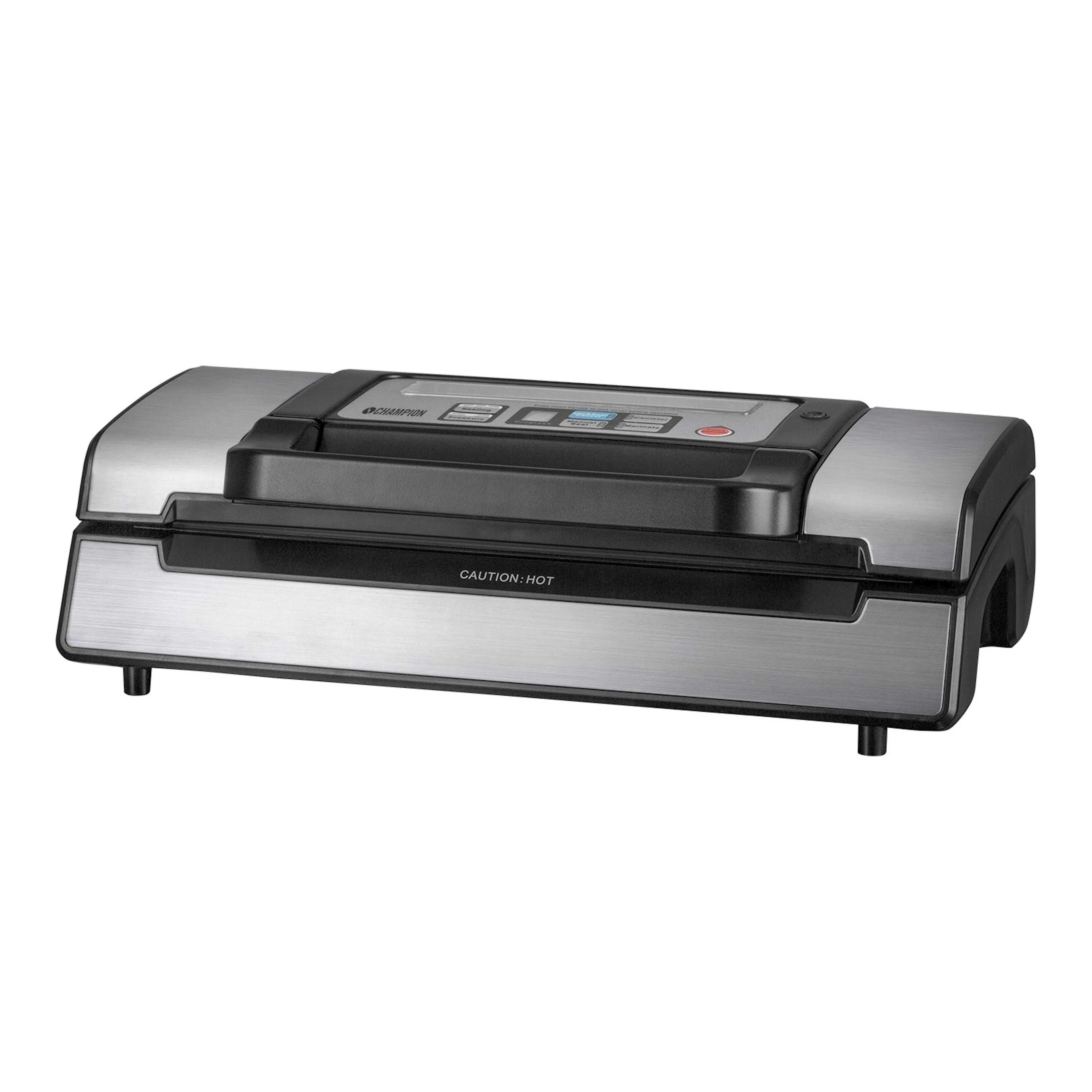 Vakuumförpackare Champion Pro 20L/min 130W VF410 Rostfri/Svart