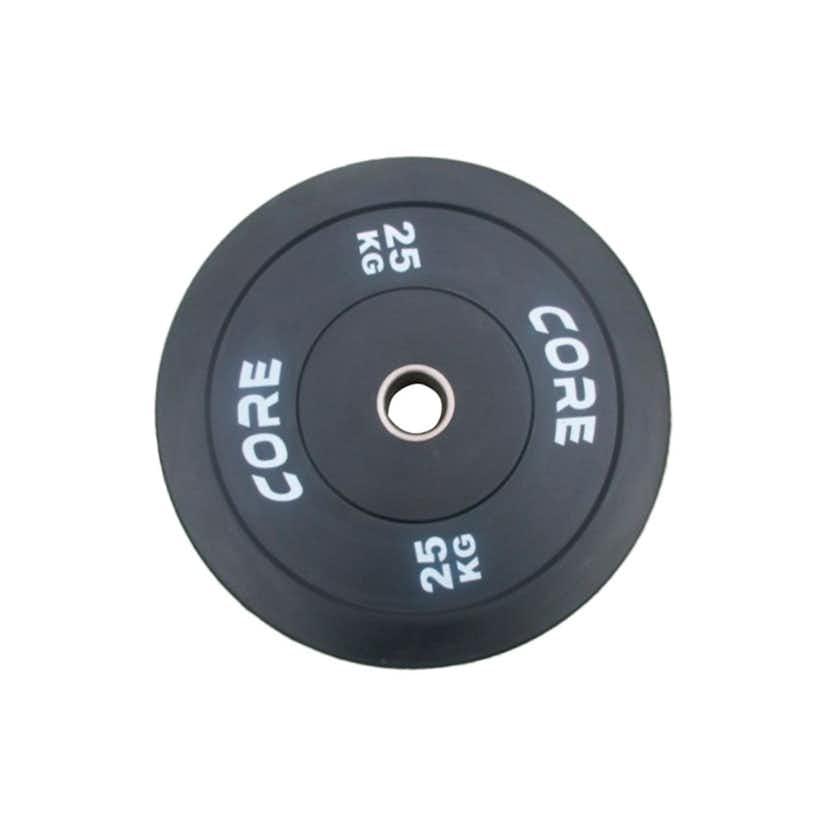 Viktskivor Core Bumper Par Svart, Vikt: 40 kg