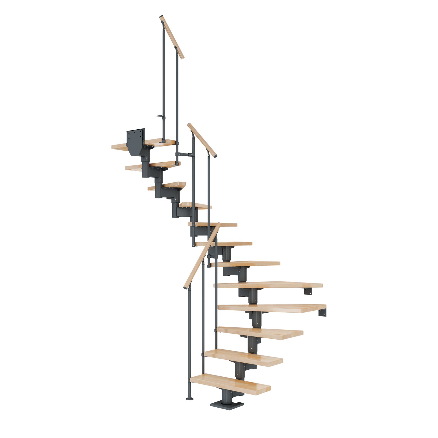 Spartrappa Dolle Cork Bok Steg 1/2 Svängd Classic II Räcke