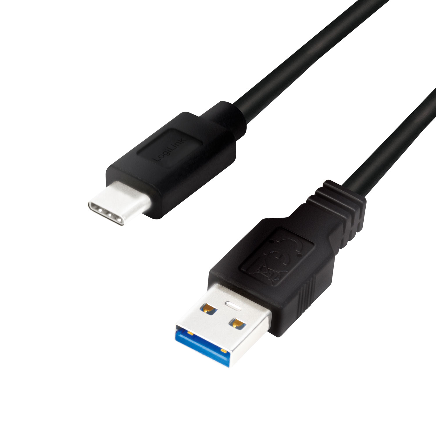 USB-kabel LogiLink 3.2 Gen1 USB - USB-C 15W 2 m