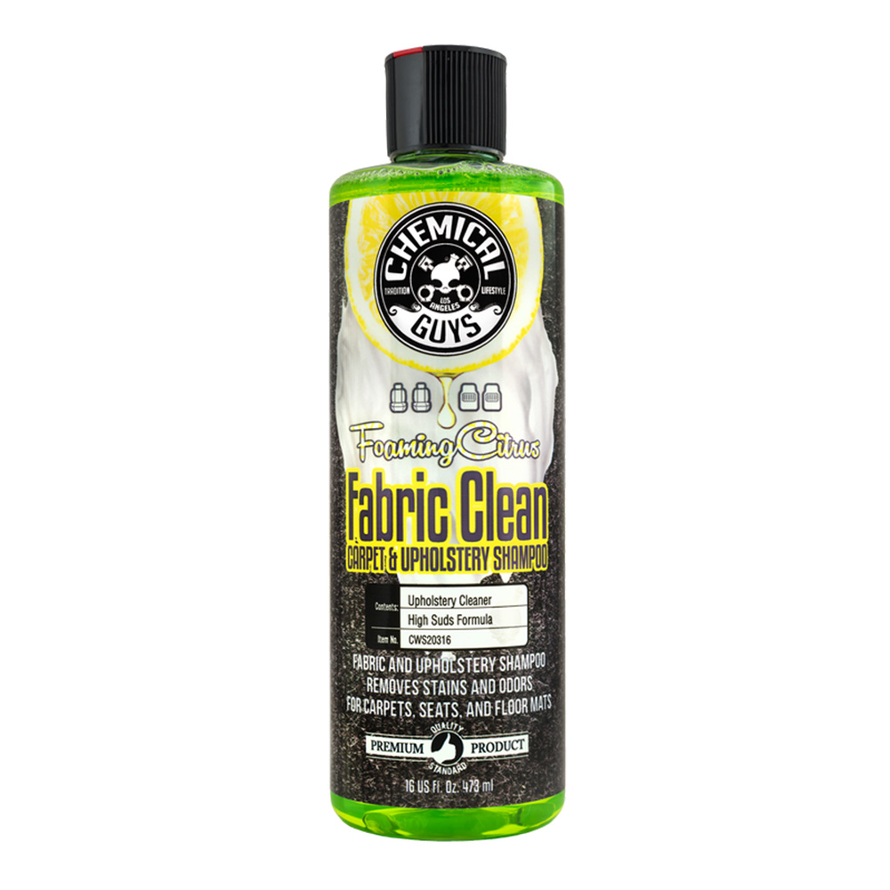 Inredningstvätt Chemical Guys Foaming Citrus Fabric Cleaner