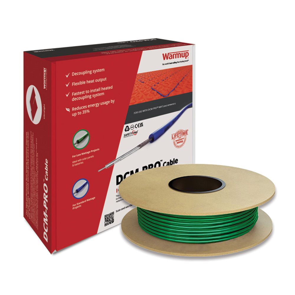 Värmekabel Warmup DCM-C-LW 2,5 m2