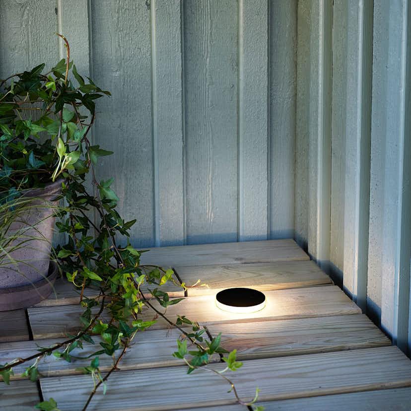 Decklight Markslöjd Garden 24 Svart Decklight 60 mm