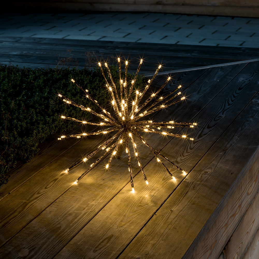 Dekorationsbelysning Gnosjö Konstsmide Boll Spröt 40