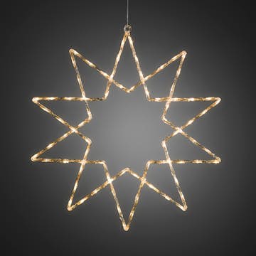 Dekorationsbelysning Gnosjö Konstsmide Stjärna 120 st LED