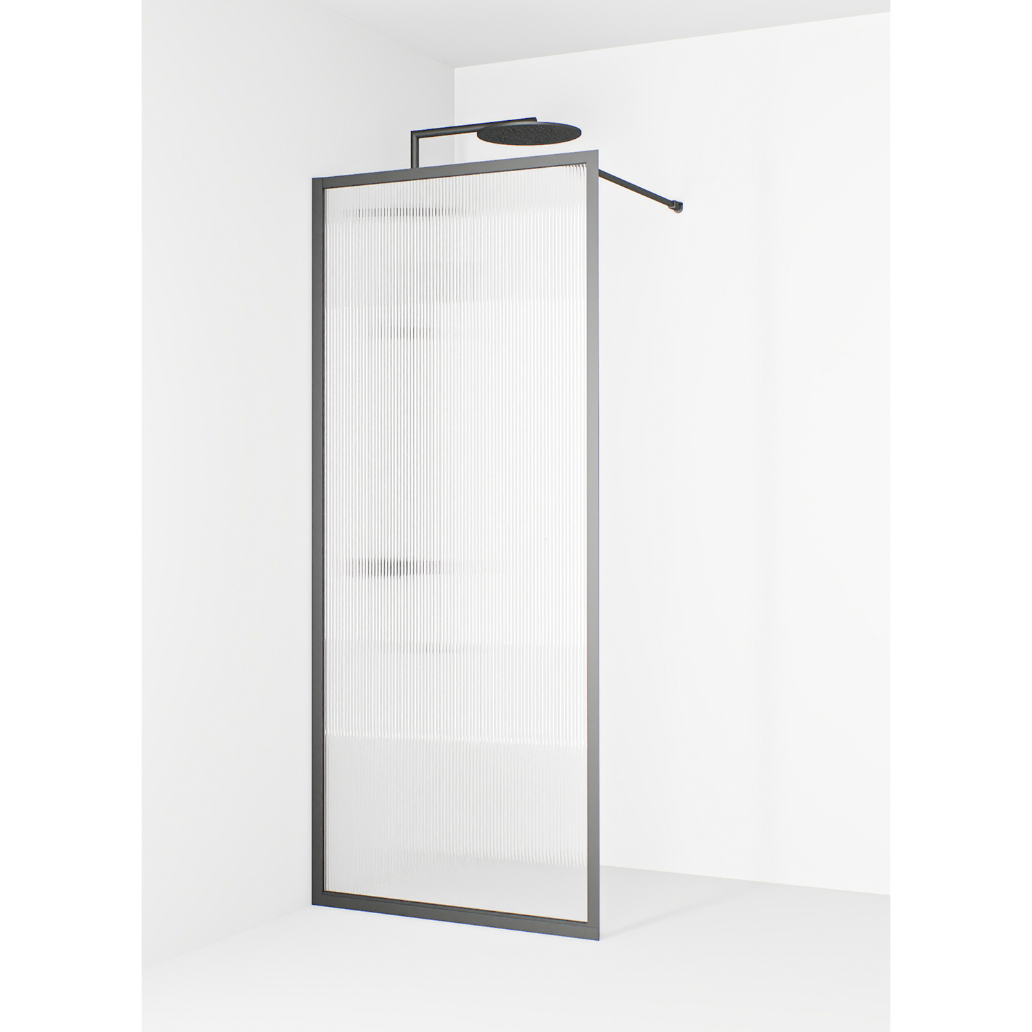 Duschvägg Macro Design Empire Linjeglas