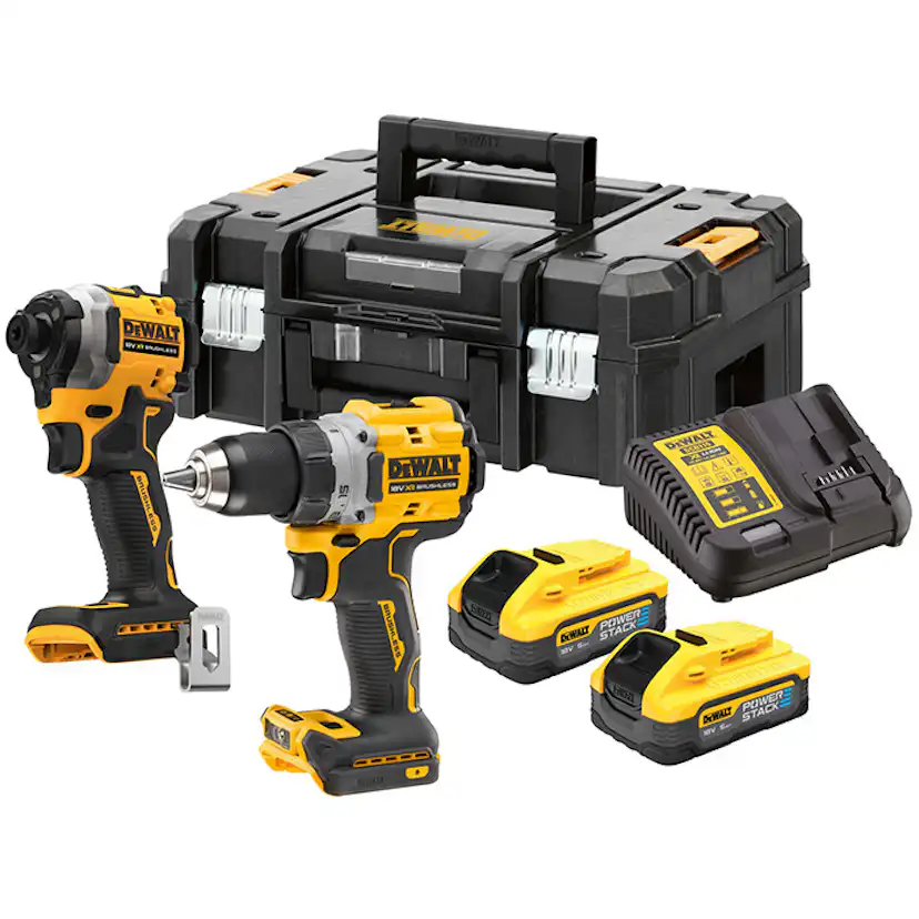 Kombikit DeWalt DCK2051H2T-QW 18V 5 Ah Powerstack