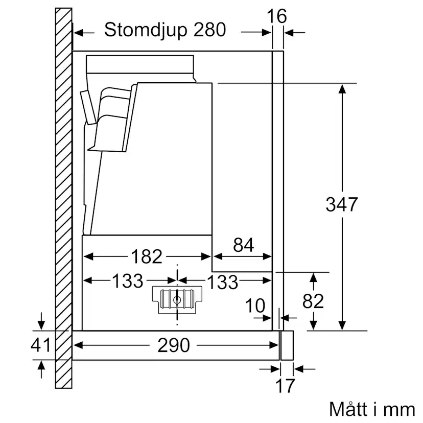 Köksfläkt Bosch DFS067A51