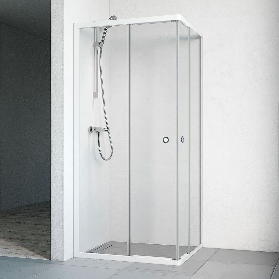 Duschhörn Macro Design Flow Rak