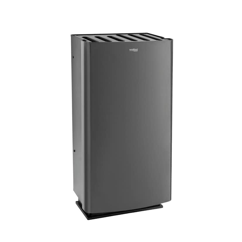 Dieselkamin Wallas 26 cc Grå Front