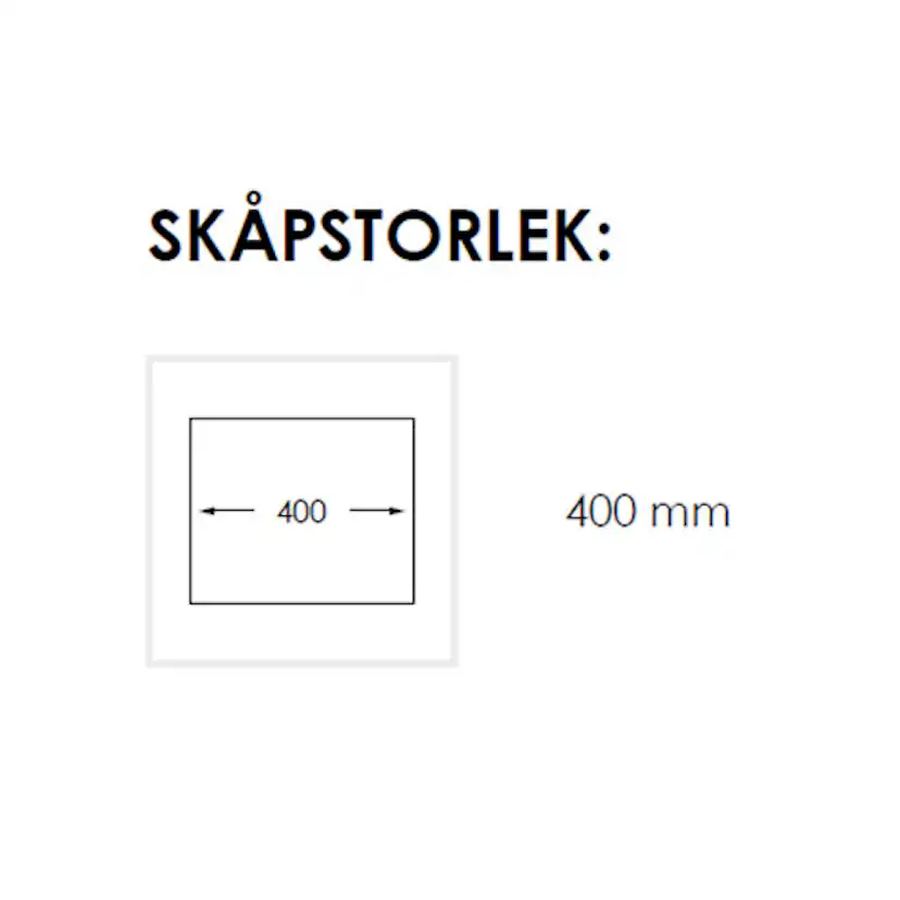 Diskho Nordic Tech Rubin NR 330 för Kök och Tvättstuga, Rostfri Stål