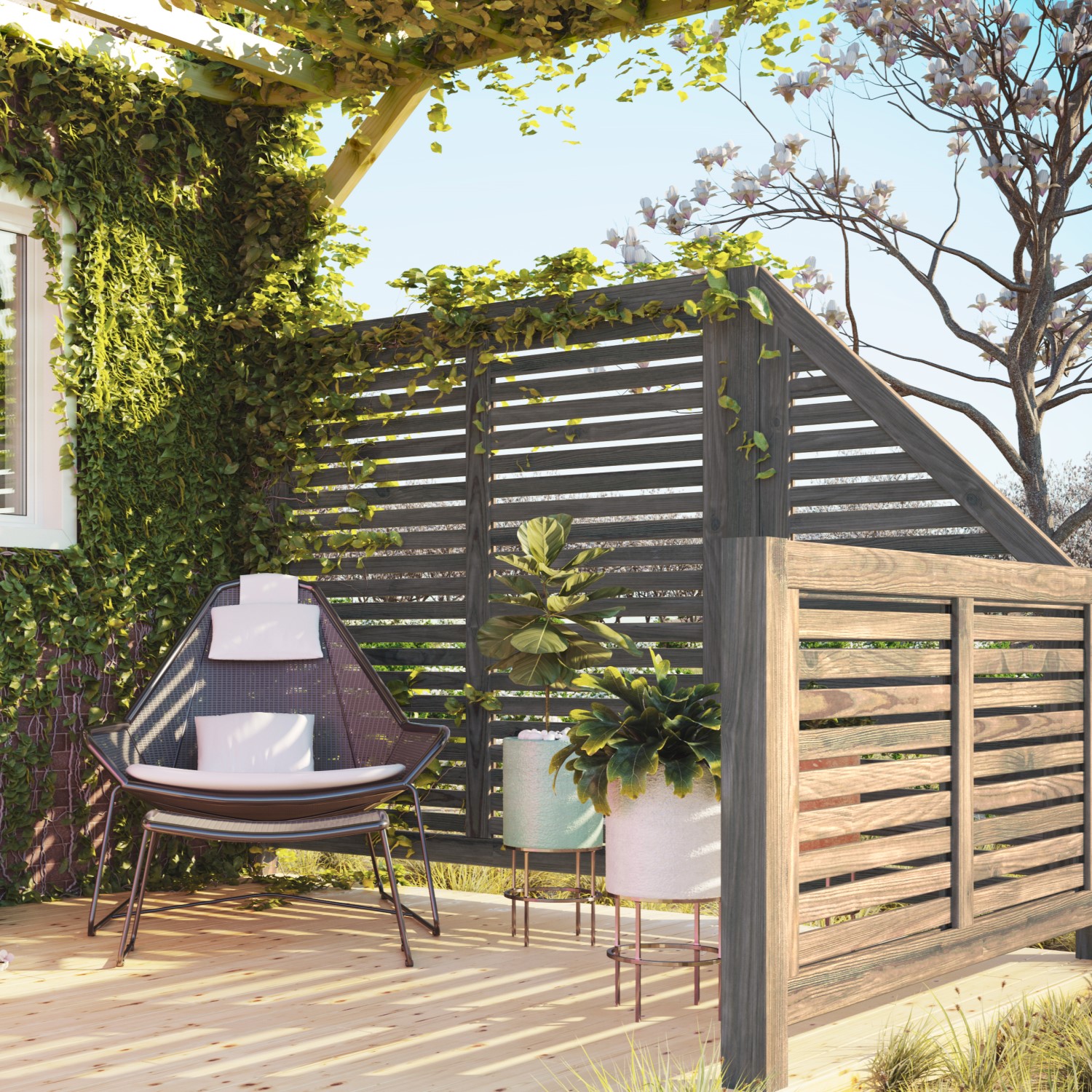 Skärm Palmako Doris 8