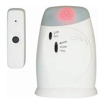 Trådlös dörrklocka med tryckknapp Trådlös dörrklocka med tryckknapp