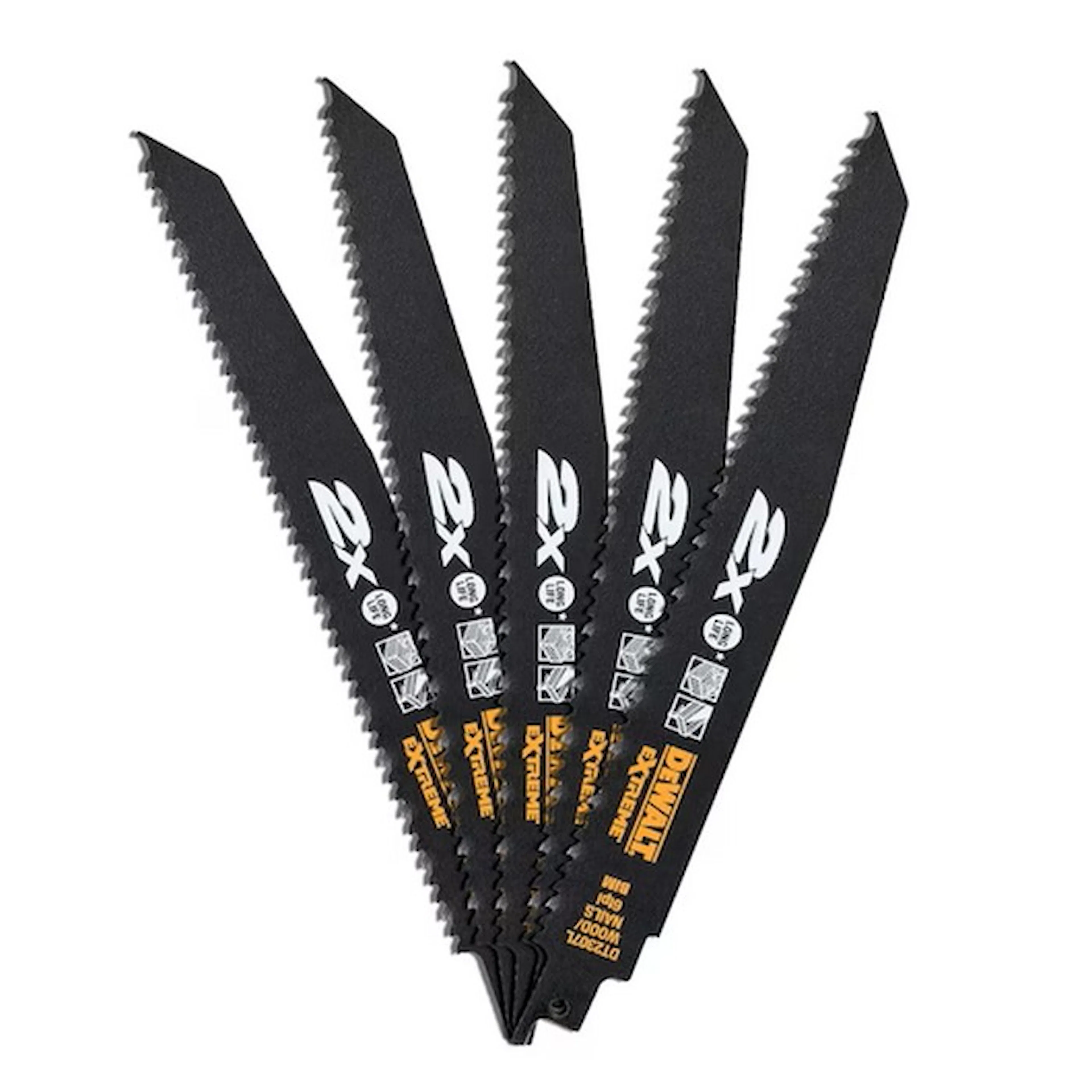 Tigersågsblad DeWalt DT2307L För Trä med Spik 228mm