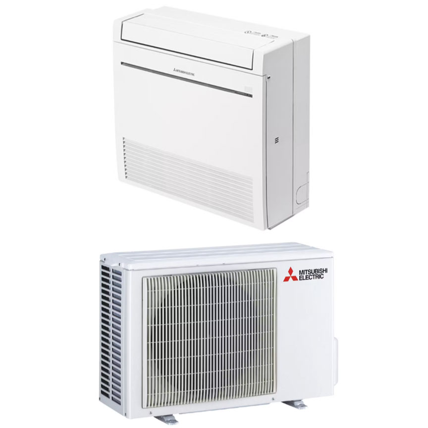 Luftvärmepump Mitsubishi Electric Dojo 25 Golvmodell