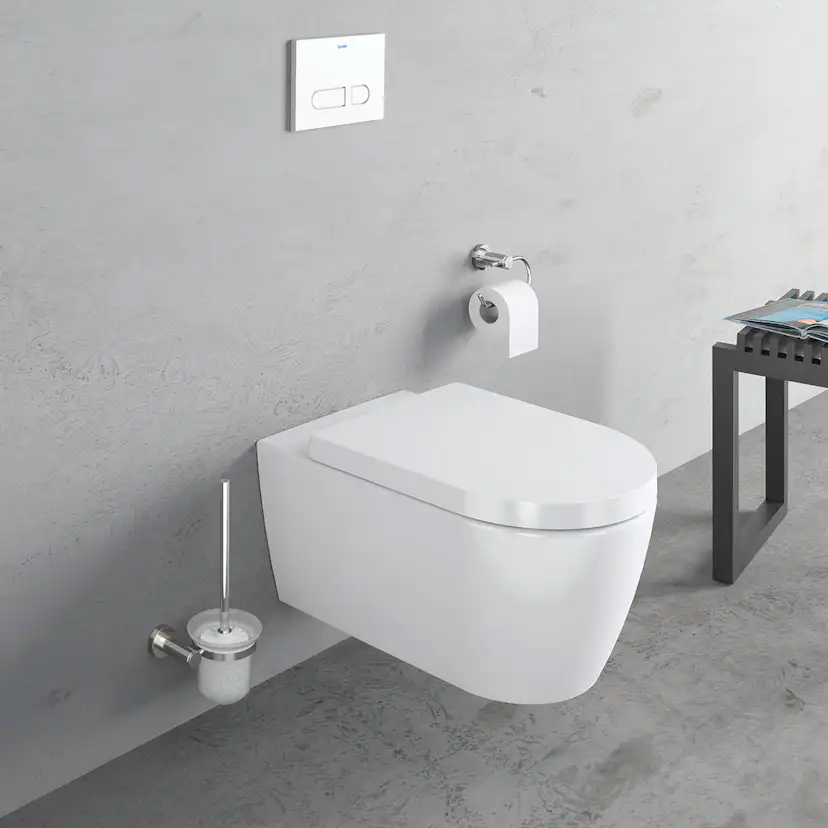 252909 Vägghängd Toalettstol Duravit Me by Starck 252909 utan Toalettsits