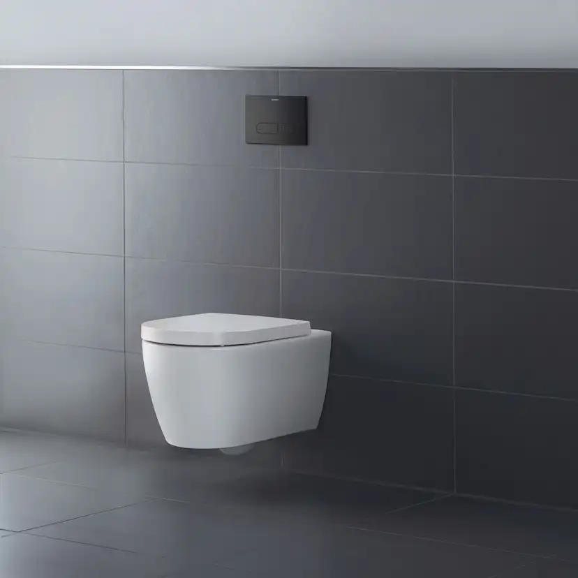 252909 Vägghängd Toalettstol Duravit Me by Starck 252909 utan Toalettsits