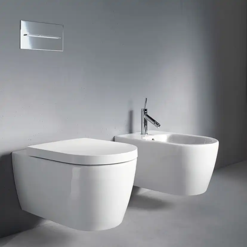 252909 Vägghängd Toalettstol Duravit Me by Starck 252909 utan Toalettsits