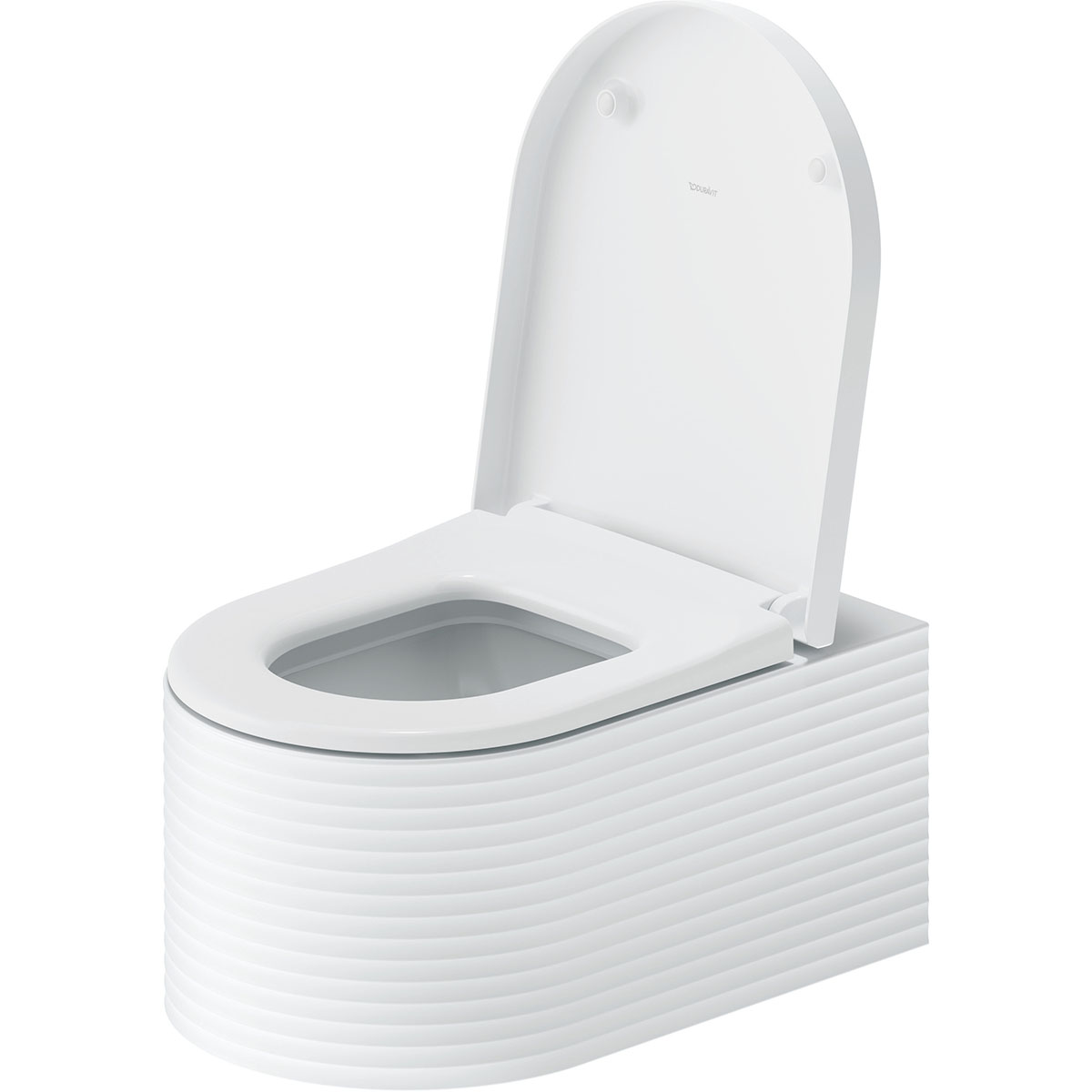 Vägghängd Toalettstol Duravit Millio Grooves