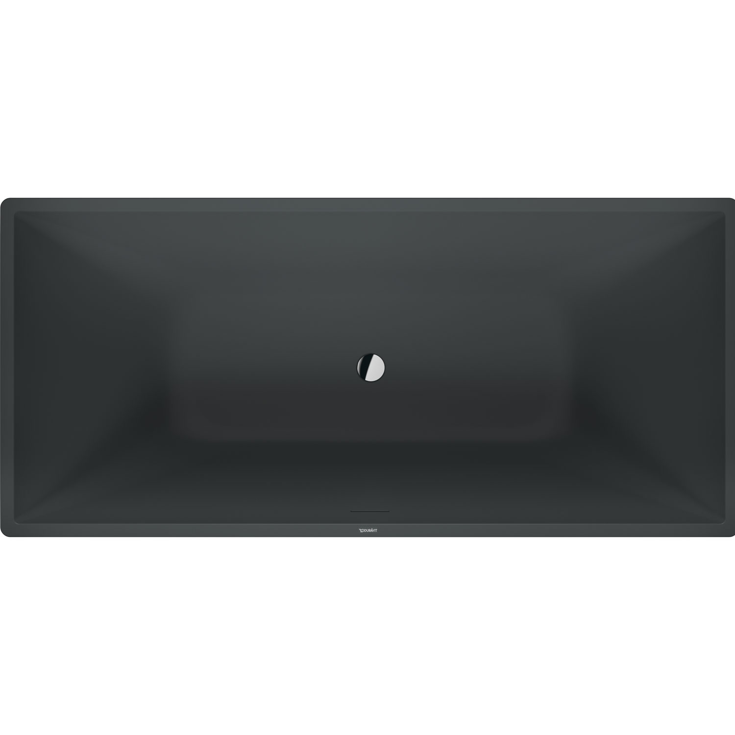 Badkar Duravit DuraSquare Mörkgrå