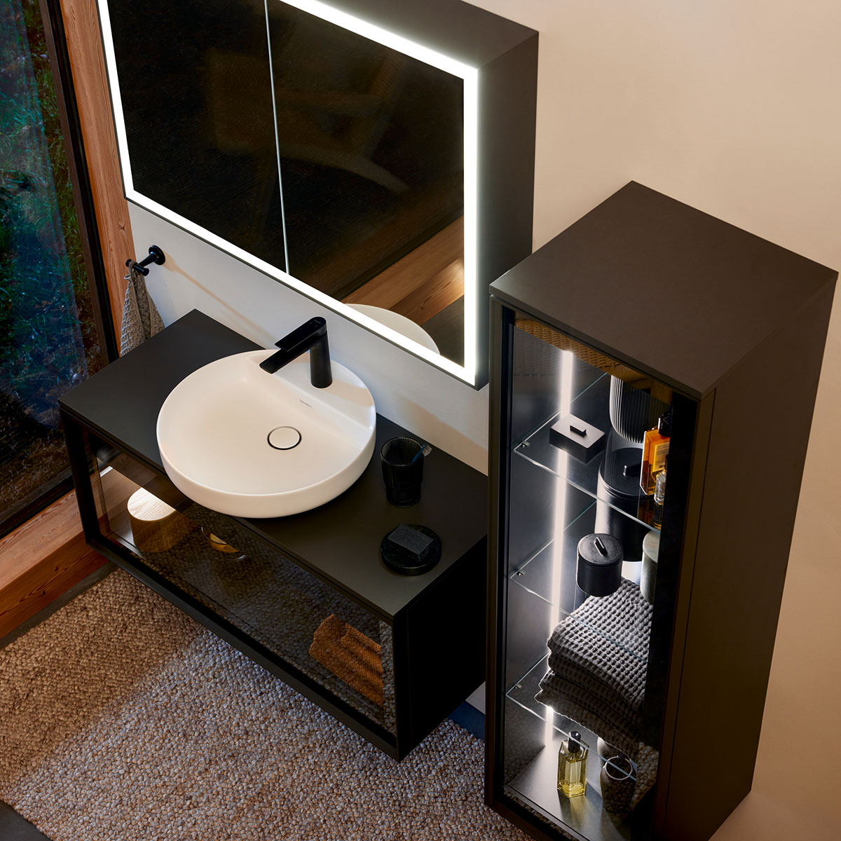 Tvättställ Duravit Vitrium med Hylla 460 mm