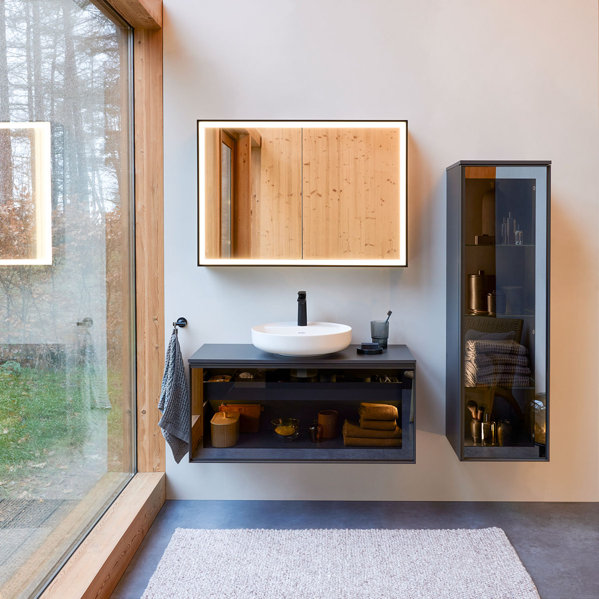 Tvättställ Duravit Vitrium med Hylla 460 mm