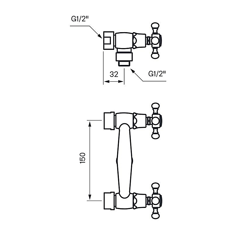 Duschblandare Tapwell Classic FBLV 168
