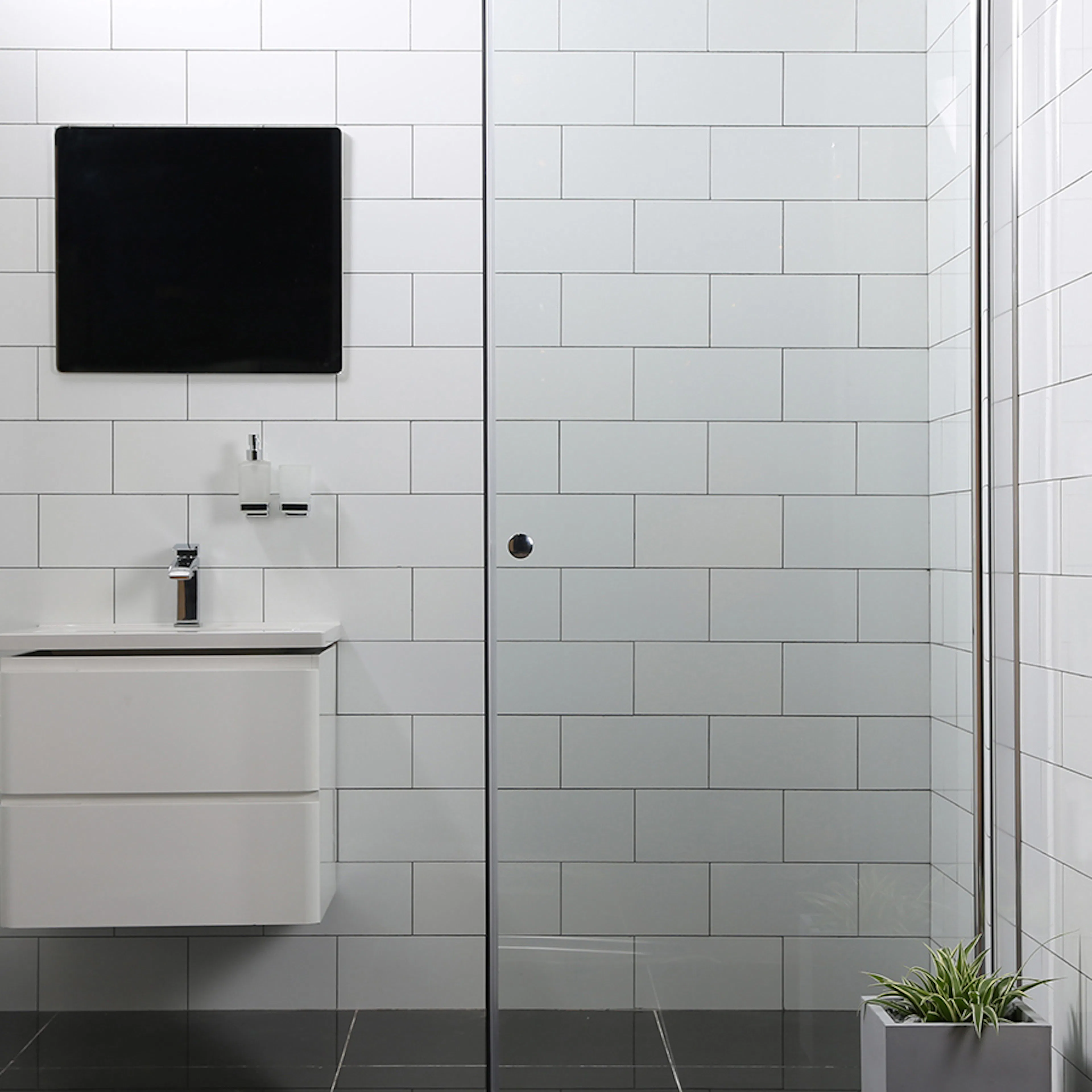 Duschdörr Bathlife Mångsidig Rak
