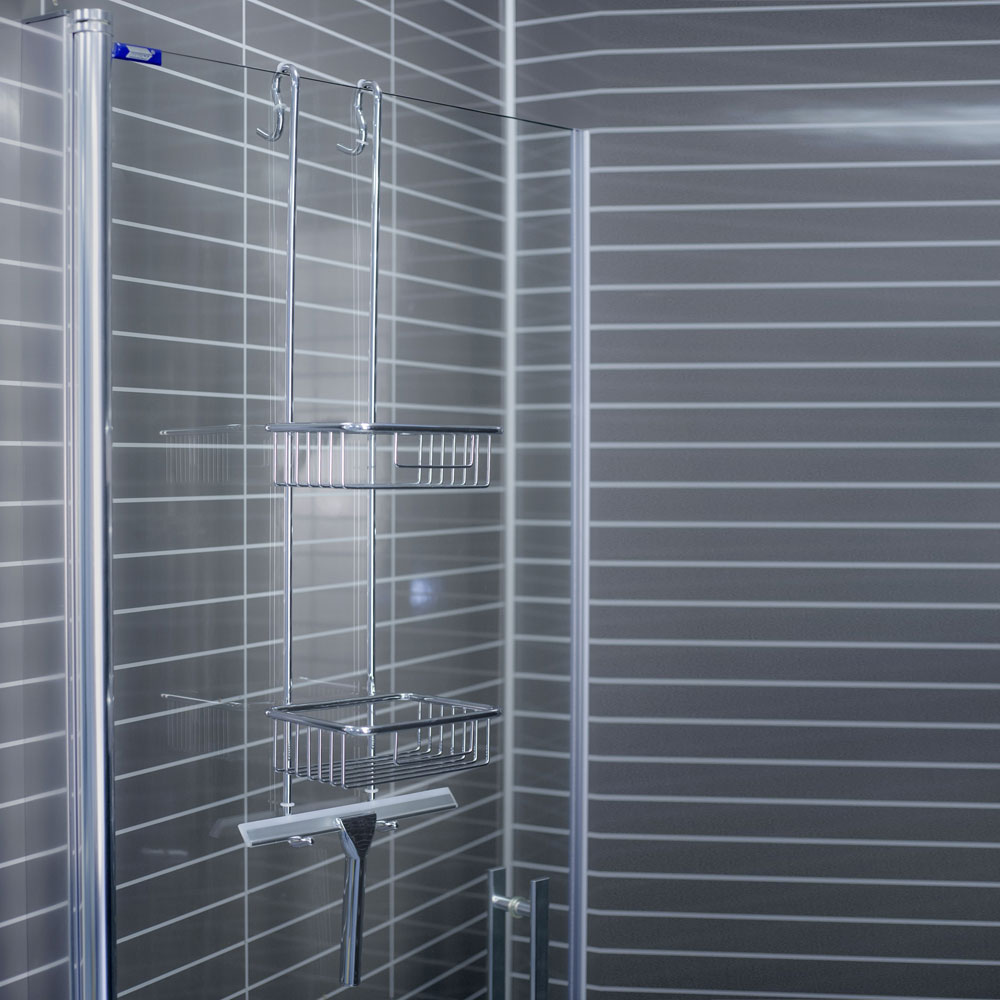 Duschväggshylla Arrow Premium med Gummiskrapa