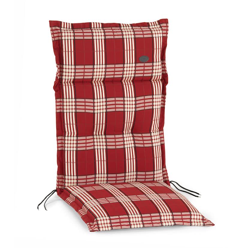 Dyna Hillerstorp Milano Hög Röd Rutig T: 5 cm