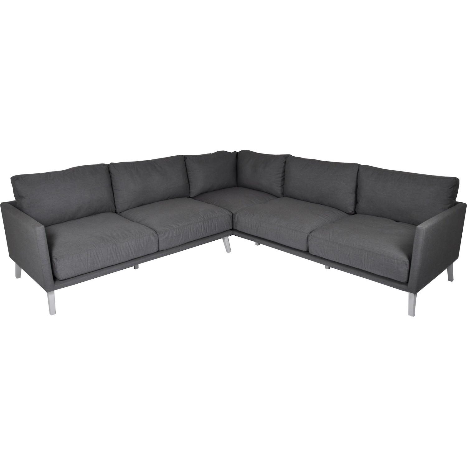 Hörnsoffgrupp Fritab Easy Vit/Ljusgrå, Höger