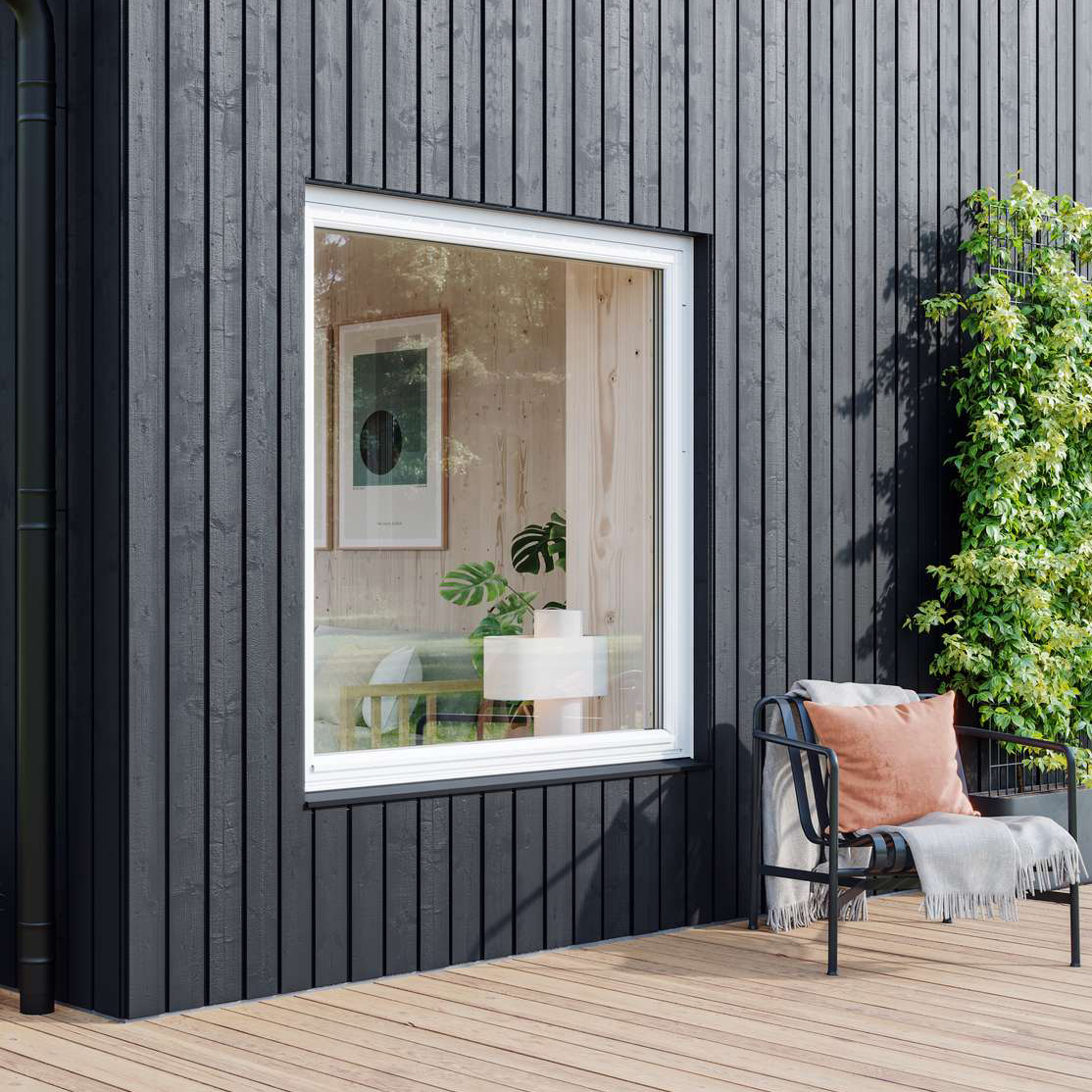 Vridfönster Elitfönster Original Trä 100 3-glas Express