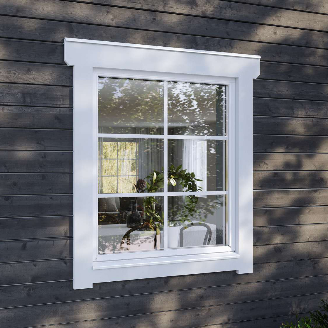 Vridfönster Elitfönster Original Trä 100 3-glas Express