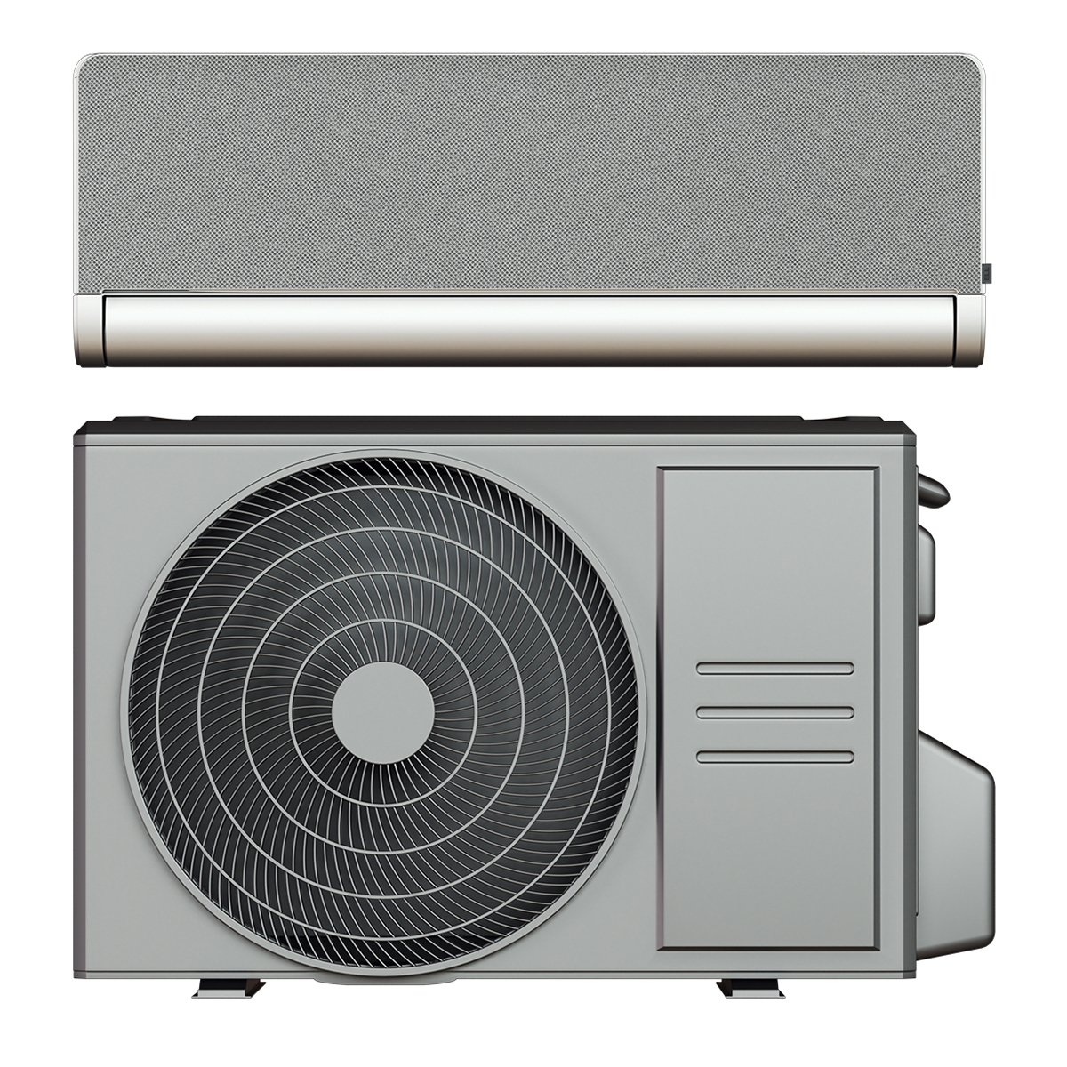 Värmepump ELL Front Silver