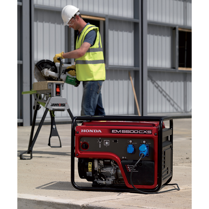 Elverk Honda EM5500 Max 5500W 10A-230V 16A-230V