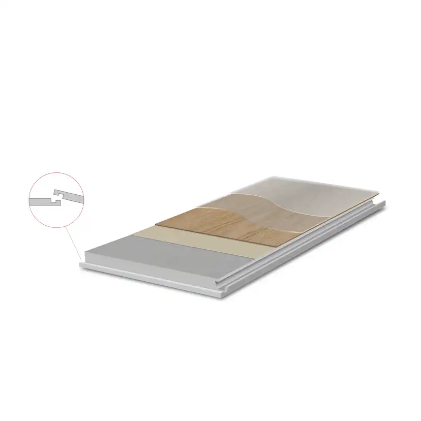 Vinylgolv Forbo Enduro Click med Klickfunktion Natural timber/Brun