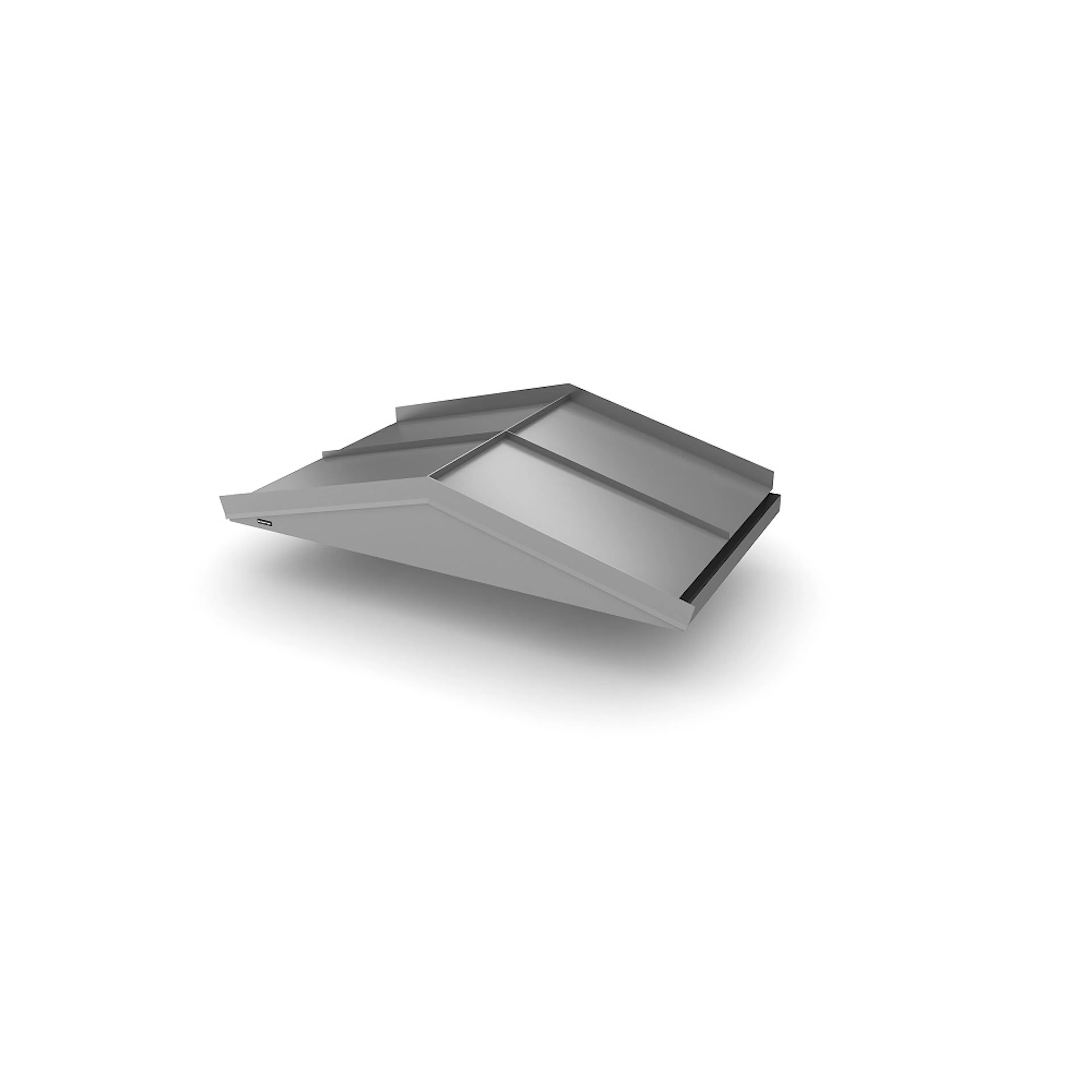 Mörk Silvermetallic (RAL 9007)