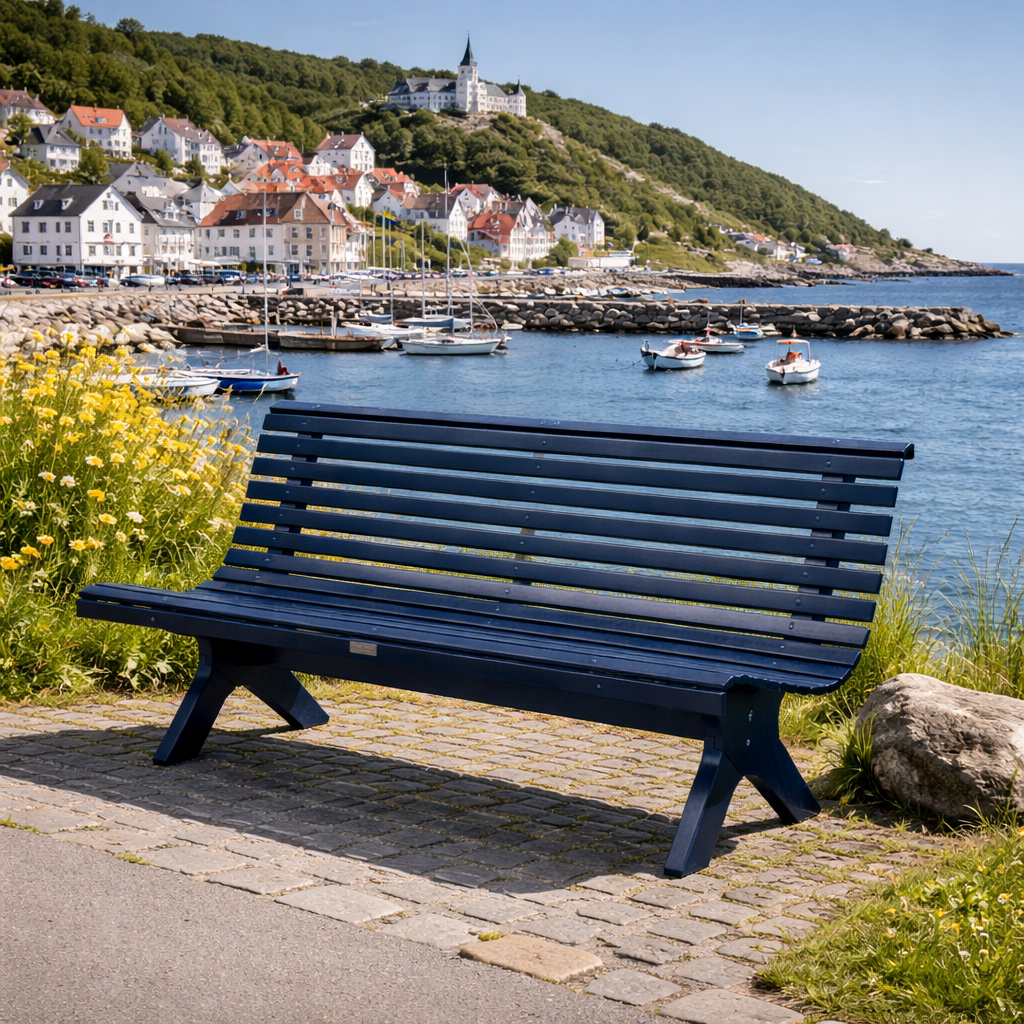 Trädgårdssoffa Eden Wood Grevie Parkbänk Trä Ute